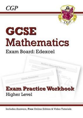 GCSE Maths Edexcel Exam Practice Workbook with Answers & Online Edition: Higher (A*-G Resits) - CGP Books - cover