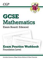 GCSE Maths Edexcel Exam Practice Workbook with Answers & Online EDN: Foundation (A*-G Resits)