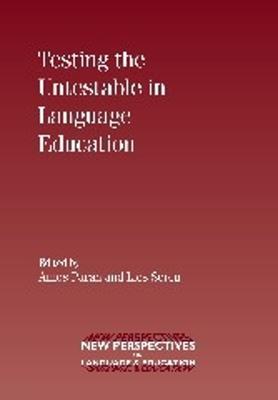 Testing the Untestable in Language Education - cover