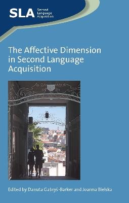 The Affective Dimension in Second Language Acquisition - cover