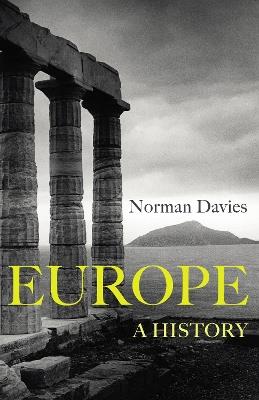 Europe: A History - Norman Davies - cover