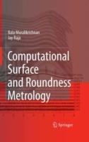 Computational Surface and Roundness Metrology - Balasubramanian Muralikrishnan,Jayaraman Raja - cover