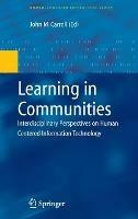 Learning in Communities: Interdisciplinary Perspectives on Human Centered Information Technology - cover