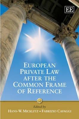 European Private Law after the Common Frame of Reference - cover