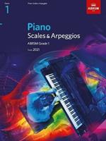 Piano Scales & Arpeggios, ABRSM Grade 1: from 2021