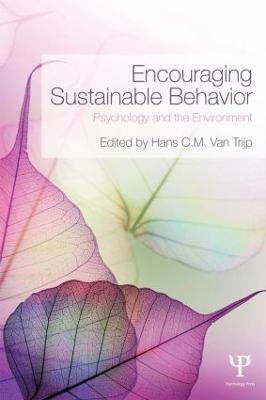 Encouraging Sustainable Behavior: Psychology and the Environment - cover