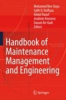 Handbook of Maintenance Management and Engineering - cover
