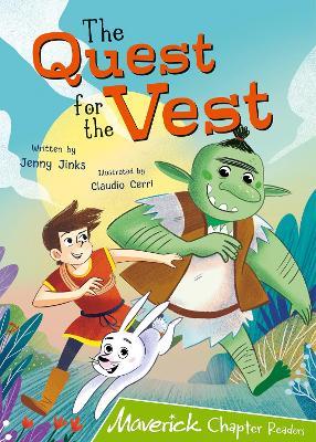 The Quest for the Vest: (Lime Chapter Readers) - Jenny Jinks - cover