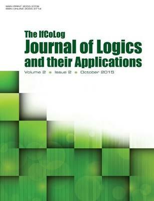 IfColog Journal of Logics and their Applications. Volume 2, number 2 - cover
