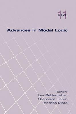 Advances in Modal Logic Volume 11 - cover