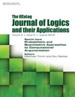 Ifcolog Journal of Logics and Their Applications. Volume 3, Number 2: Probabilistic and Quantitative Approaches to Computational Argumentation