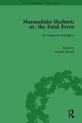 Marmaduke Herbert; or, the Fatal Error: by Marguerite Blessington - cover