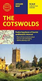 Philip's The Cotswolds: Leisure and Tourist Map