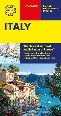 Philip's Italy Road Map: (Philip's Sheet Maps) - Philip's Maps - cover