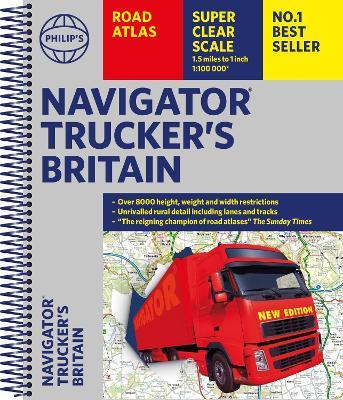 Philip's Navigator Trucker's Britain: Spiral - Philip's Maps - cover