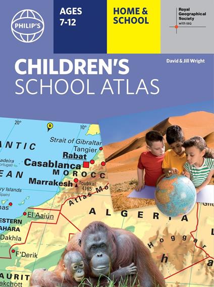 Philip's RGS Children's School Atlas - Philip's Maps,David Wright,Jill Wright - ebook