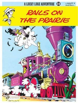 Lucky Luke 32 - Rails on the Prairie - Morris & Goscinny - cover