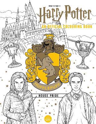 Harry Potter: Hufflepuff House Pride: The Official Colouring Book - Various Contributors. - cover