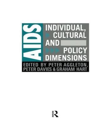 AIDS: Individual, Cultural And Policy Dimensions - cover