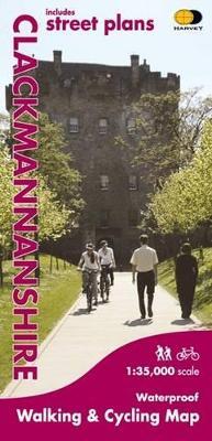 Clackmannanshire: Walking and Cycling - Harvey Map Services Ltd. - cover