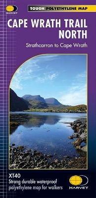 Cape Wrath Trail North: Strathcarron to Cape Wrath - Harvey Map Services Ltd. - cover
