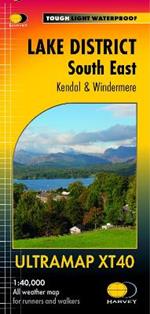 Lake District South East Ultramap: Kendal & Windermere