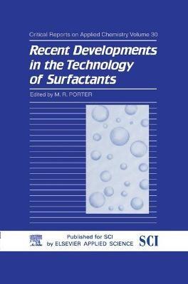 Recent Developments in the Technology of Surfactants - cover