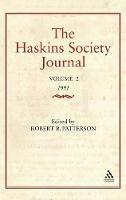 Haskins Society Journal Studies in Medieval History: Volume 2 - Robert Patterson - cover