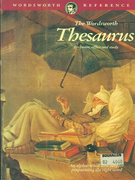 The wordsworth Thesaurus - copertina