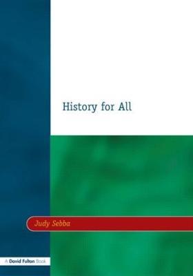 History for All - Judy Sebba - cover