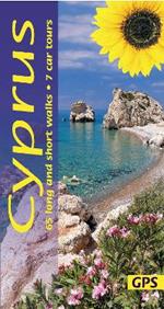 Cyprus Sunflower Walking Guide: 65 long and short walks with detailed maps and GPS; 7 car tours with pull-out map