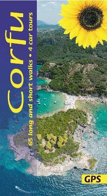 Corfu Sunflower Walking Guide: 65 long and short walks and 4 car tours - cover