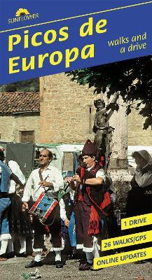 Picos de Europa Sunflower Walking Guide: 26 long and short walks with detailed maps and GPS; car tour with pull-out map - cover