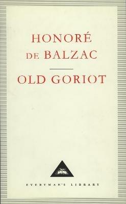 Old Goriot - Honore De Balzac - cover