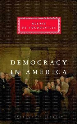 Democracy In America - Alexis De Tocqueville - cover