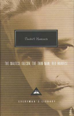 The Maltese Falcon, The Thin Man, Red Harvest - Dashiell Hammett - cover