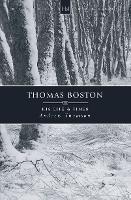 Thomas Boston: His Life & Times - Andrew Thomson - cover