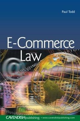 E-Commerce Law - Paul Todd - cover