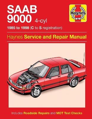 Saab 9000 (4-cyl) (85 - 98) Haynes Repair Manual - Haynes Publishing - cover