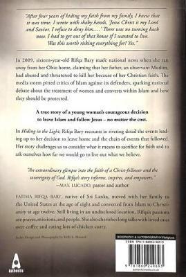 Hiding in the Light: Why I Risked Everything to Leave Islam and Follow Jesus - Rifqa Bary - cover