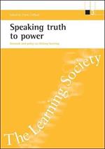 Speaking truth to power: Research and policy on lifelong learning