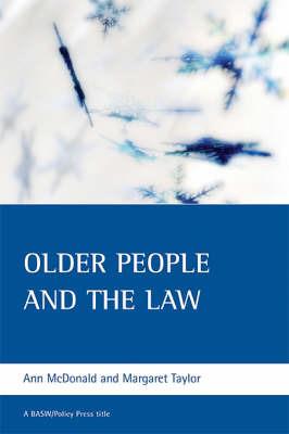 Older people and the law - Ann McDonald,Margaret Taylor - cover