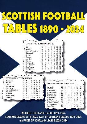 Scottish Football League Tables 1890-2024 - Michael Robinson - cover