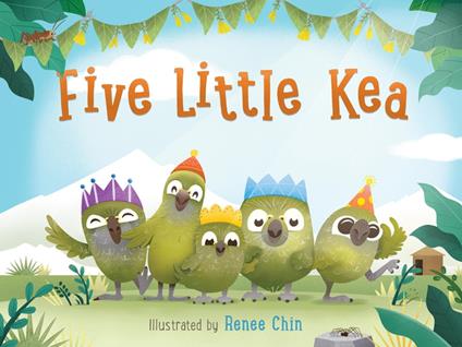 Five Little Kea - Renee Chin - ebook