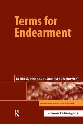 Terms for Endearment: Business, NGOs and Sustainable Development - cover