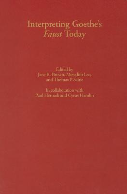 Interpreting Goethe's Faust Today - cover