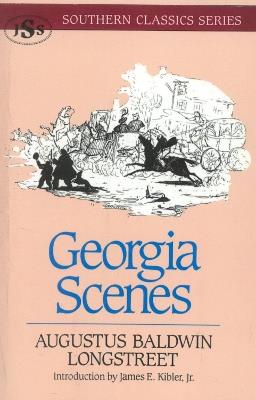 Georgia Scenes - Augustus Baldwin Longstreet - cover