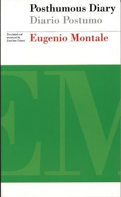 Posthumous Diary (diario Postumo) - Eugenio Montale - cover