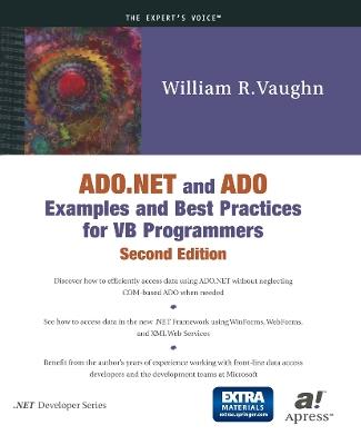 ADO.NET and ADO Examples and Best Practices for VB Programmers - William Vaughn - cover