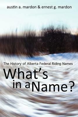 What's in a Name? - Austin Mardon - cover